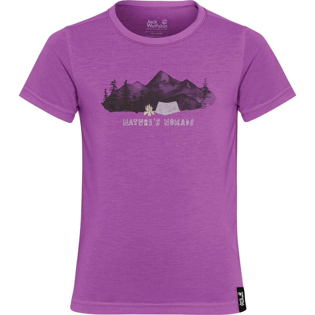 Image of Jack Wolfskin Kinder Hiking Graphic T-Shirt