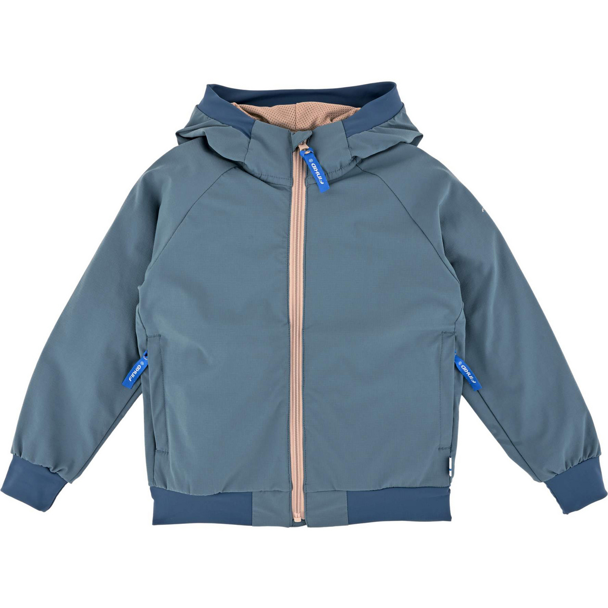 Finkid Kinder Juokka Protect Jacke (Größe 100 , blau)