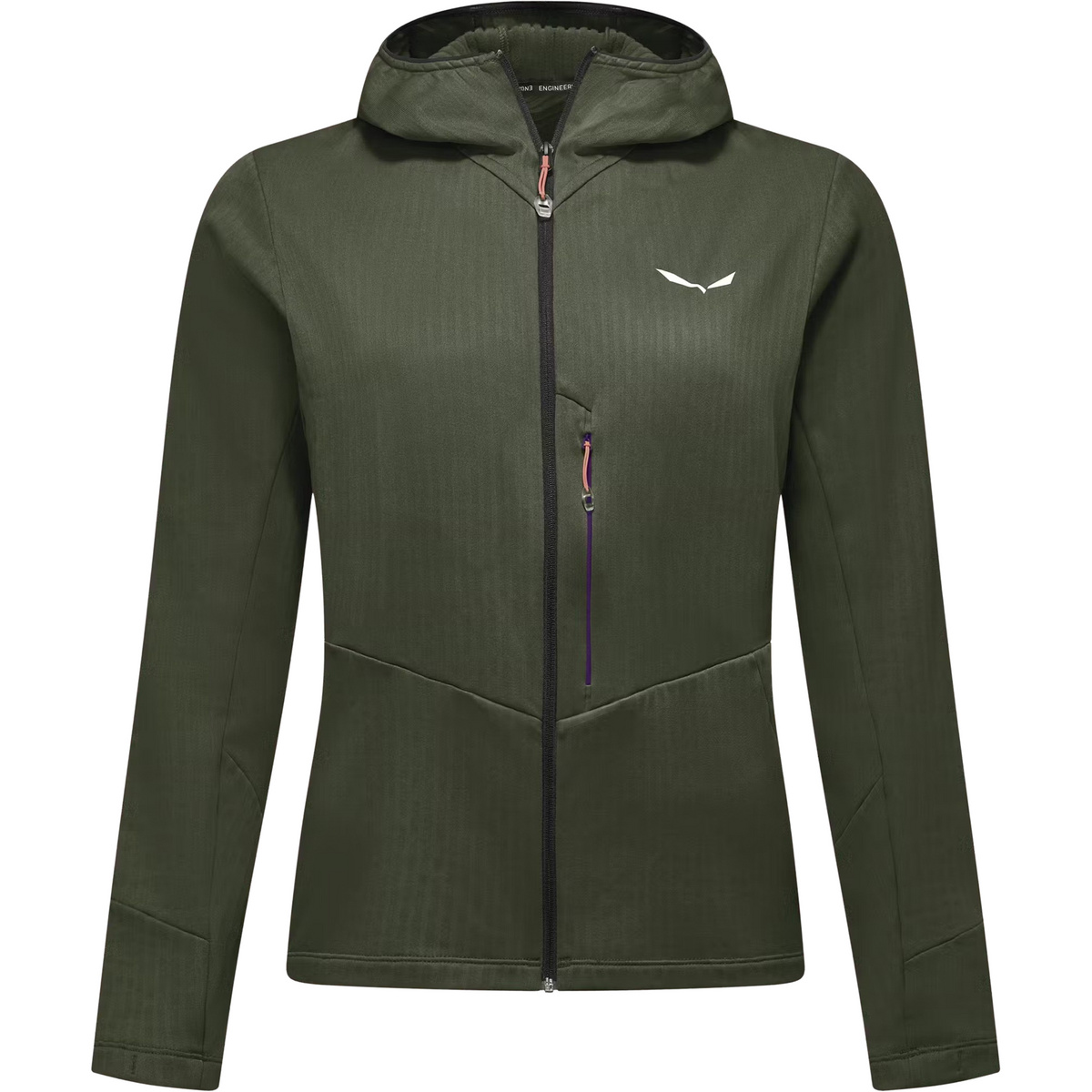 Salewa Damen Pedroc Pl 3 Hoodie Jacke (Größe XL, oliv)