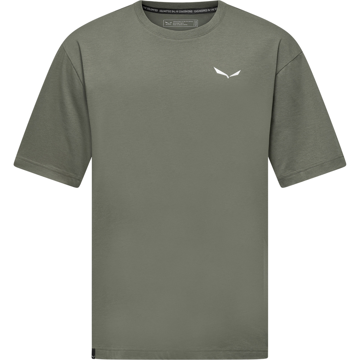 Salewa Herren Eagle Loose T-Shirt (Größe L, oliv)