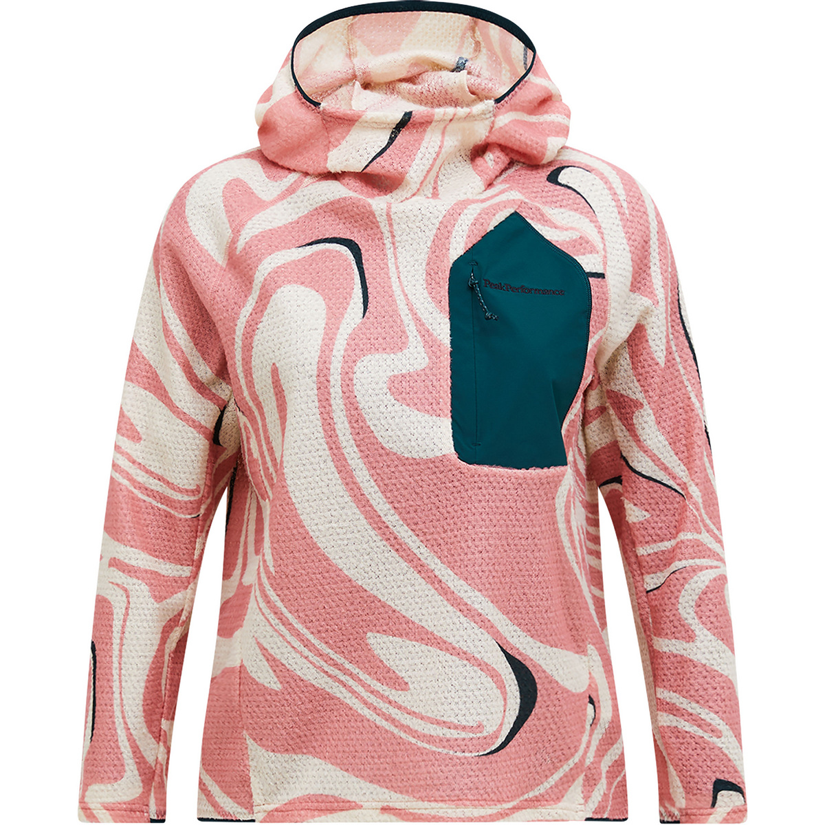 Image of Peak Performance Donna Felpa con cappuccio Aop Freelight Alpha