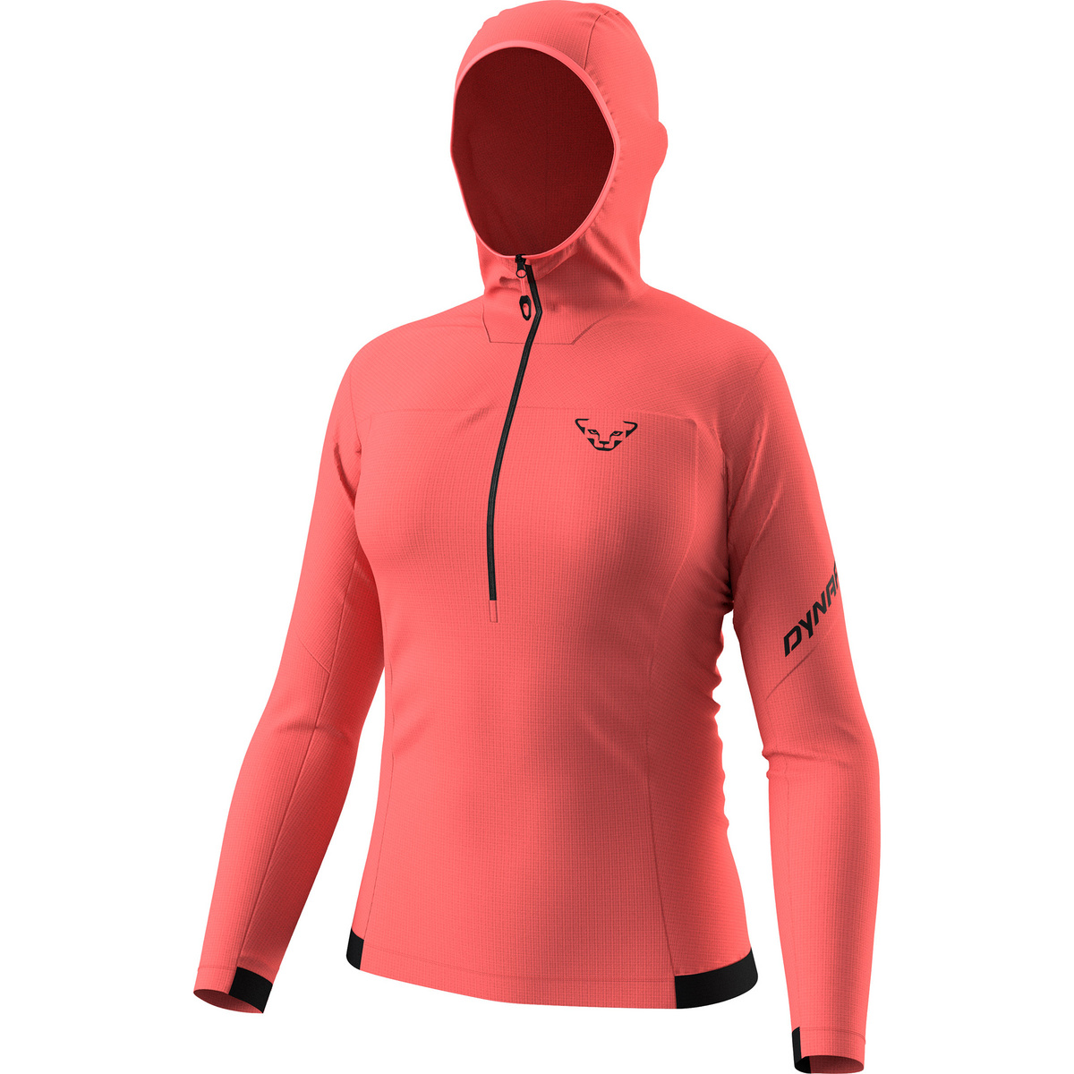 Dynafit Damen Traverse Thermal 1/2 Zip Pullover (Größe XL, rot)