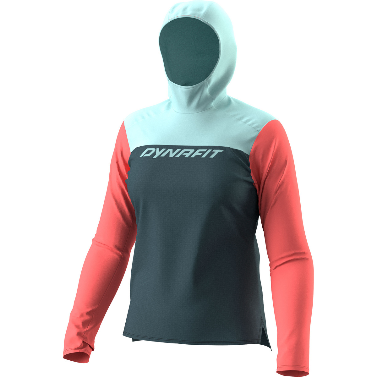 Dynafit Damen Traverse Sun Hoodie (Größe S, blau)