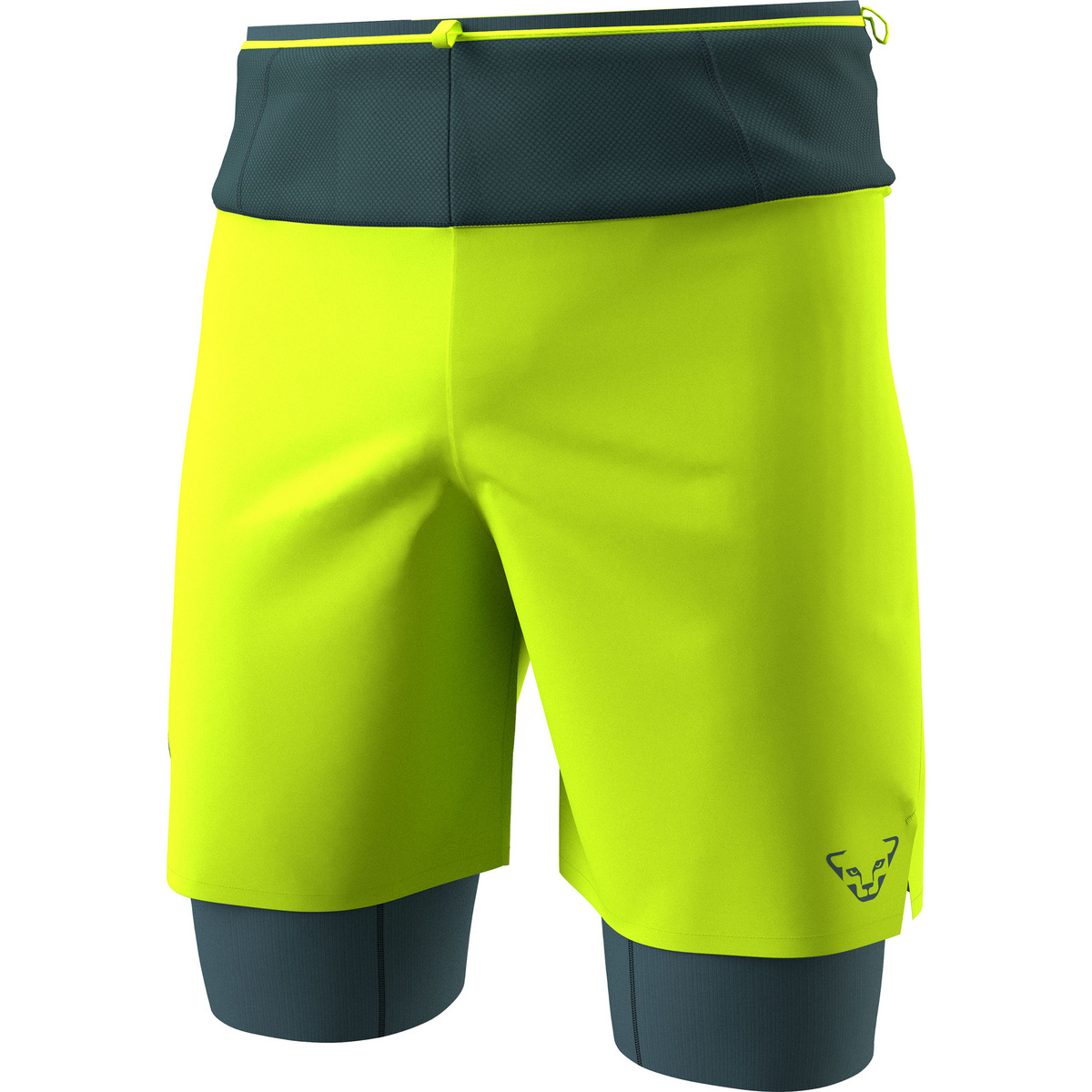 Dynafit Herren Ultra 2/1 Shorts (Größe L, gelb)