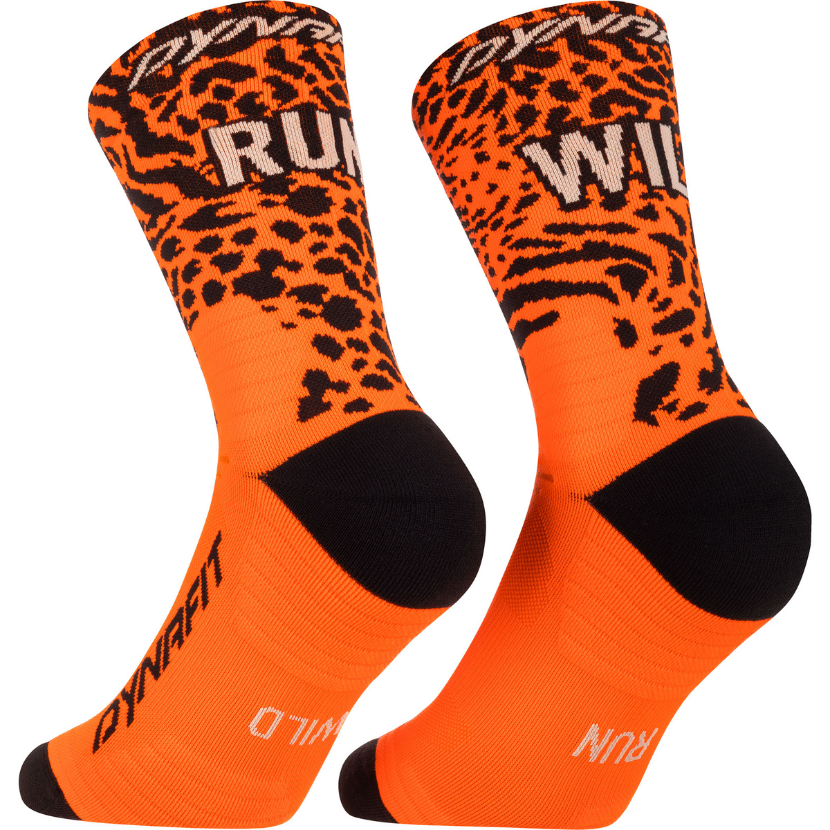 Dynafit Run Wild Crew Socken (Größe 39 , orange)