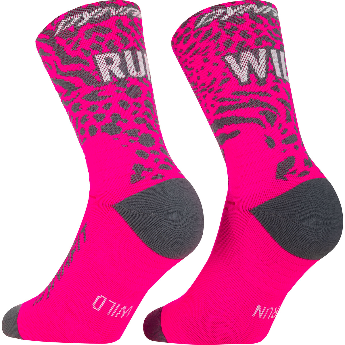 Dynafit Run Wild Crew Socken (Größe 39 , pink)