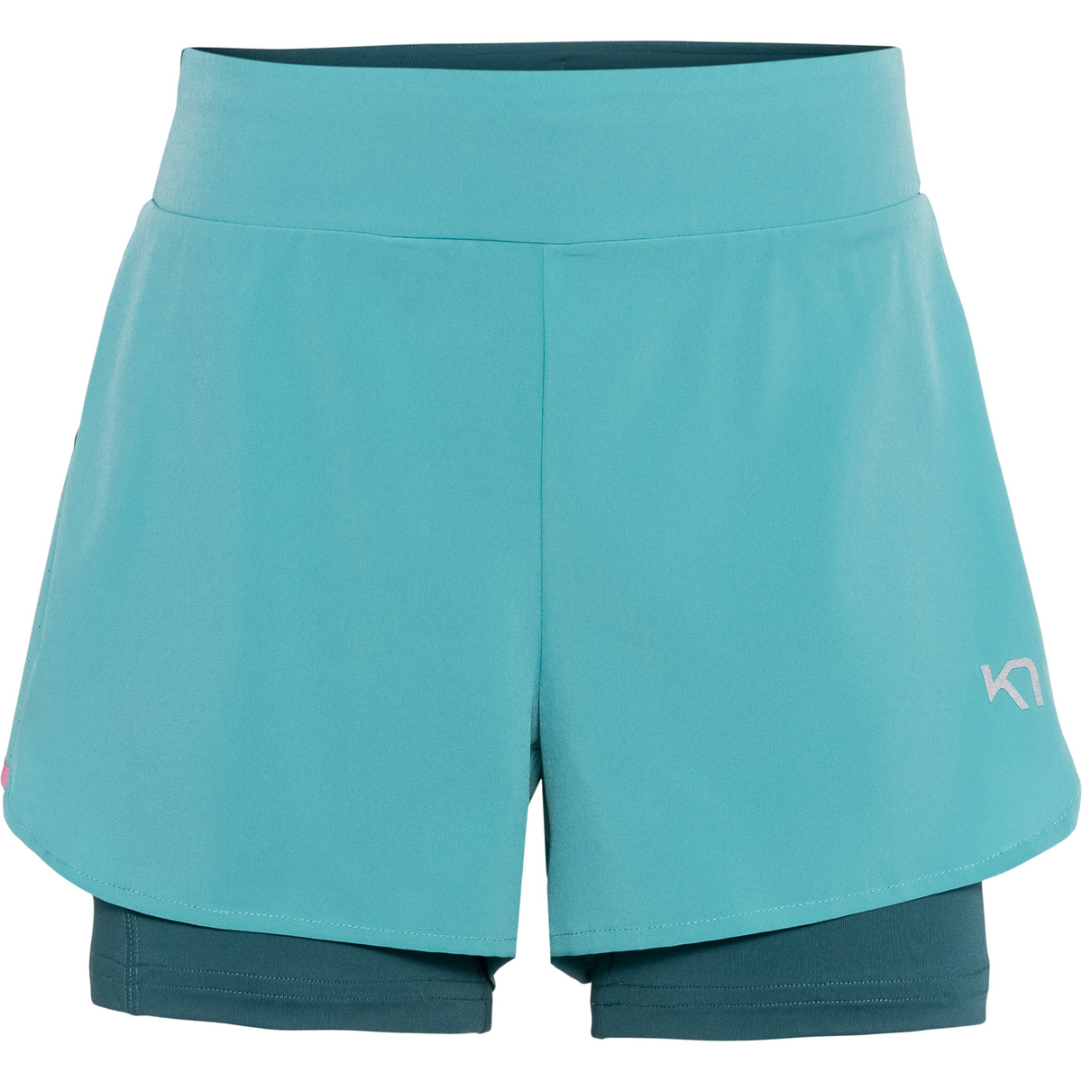 Kari Traa Damen Mija Training Shorts (Größe L, tuerkis)