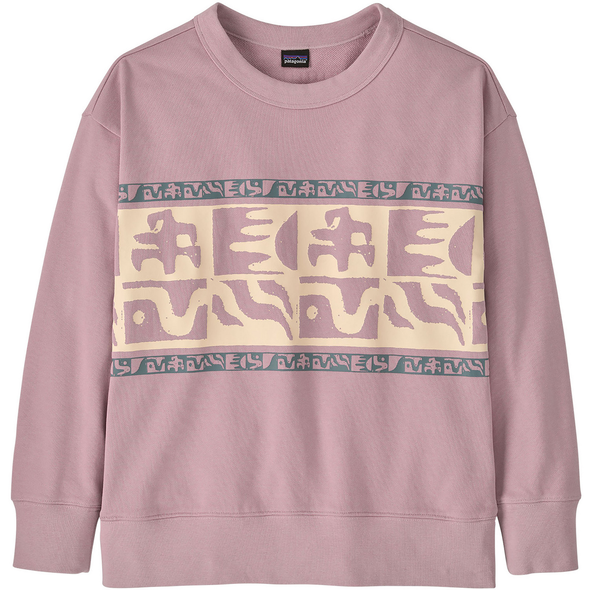 Patagonia Kinder K's Crew Pullover (Größe 118, rosa)