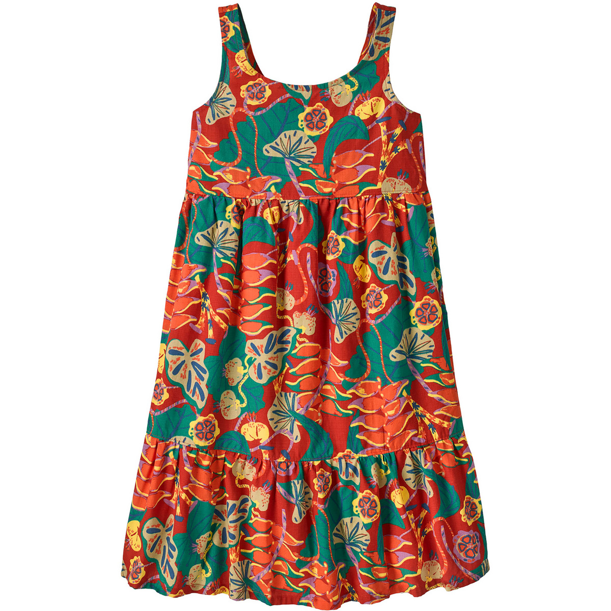 Patagonia Robe K's Tidal Threads (taille 156, Orange)