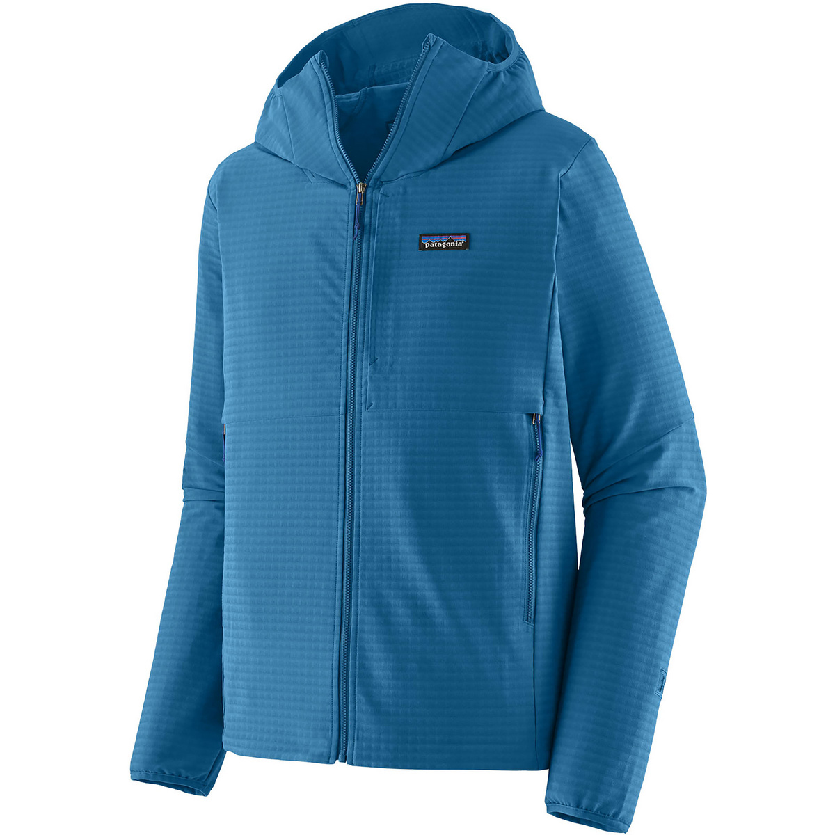 Patagonia Herren R1 TechFace Hoodie Jacke (Größe XL, blau)