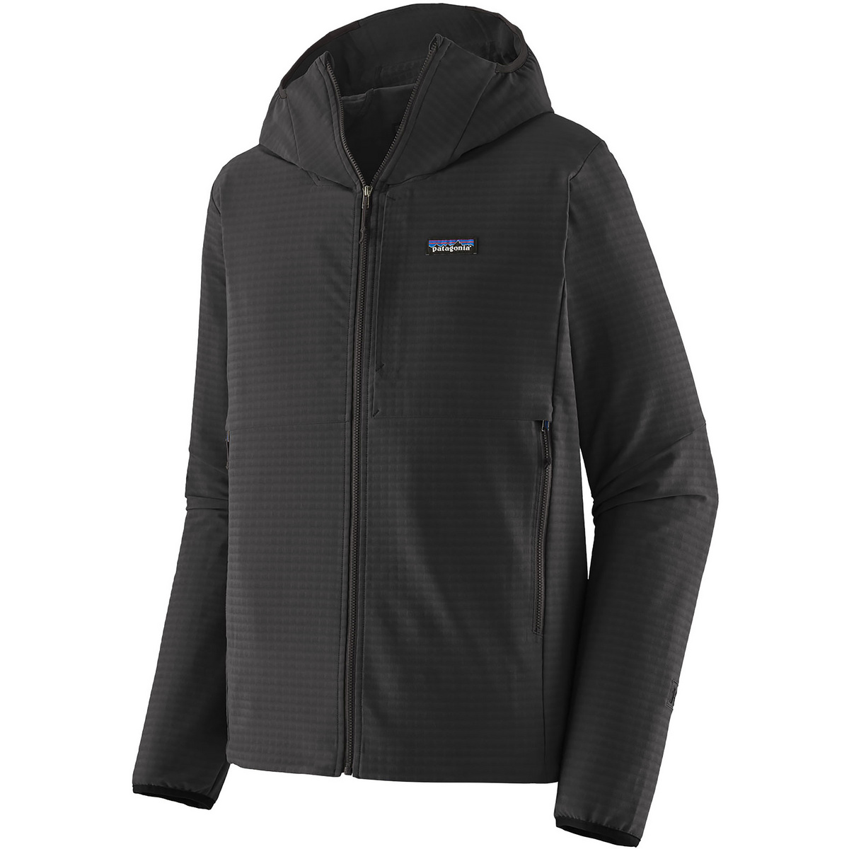 Patagonia Herren R1 TechFace Hoodie Jacke (Größe XXL, oliv)