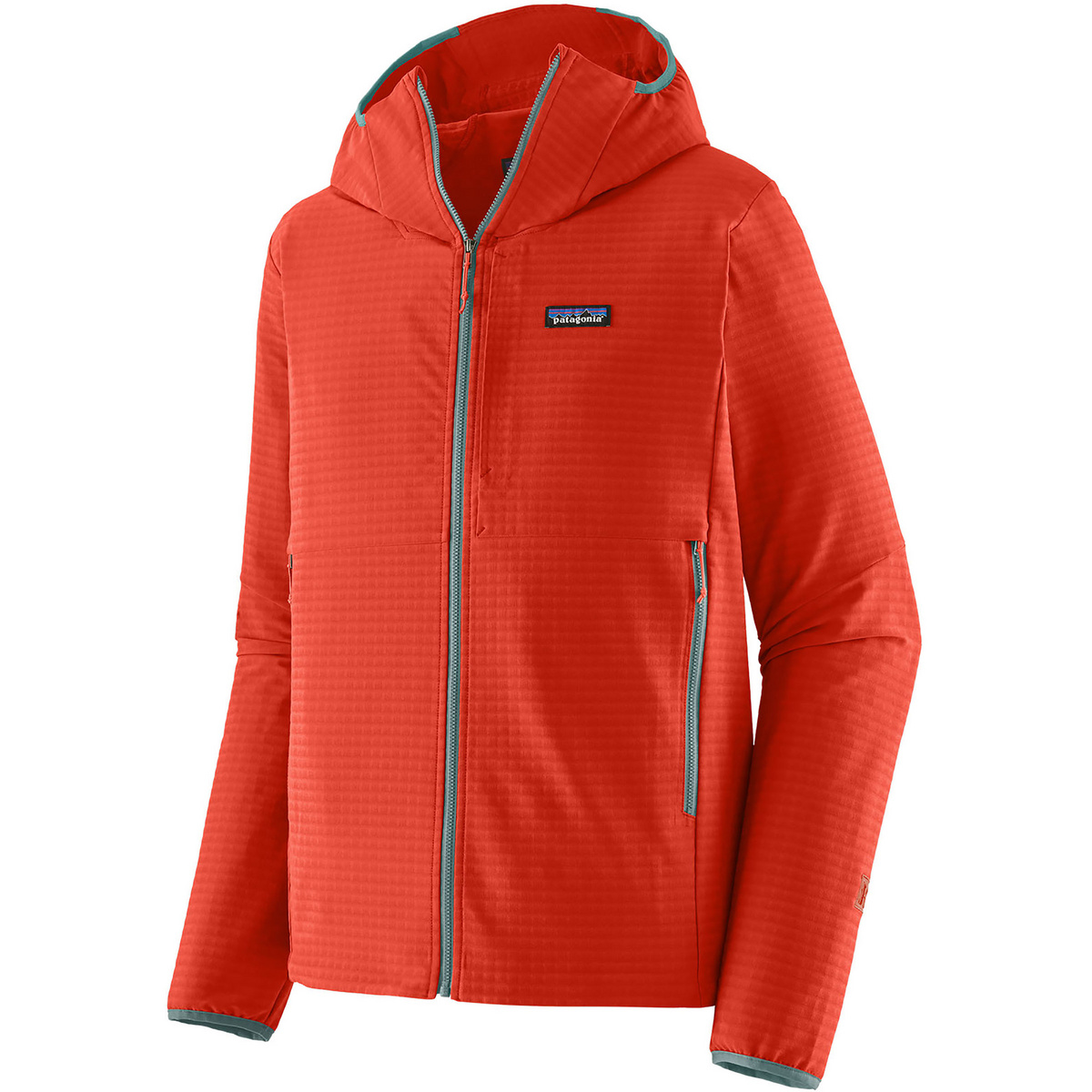Patagonia Herren R1 TechFace Hoodie Jacke (Größe XL, rot)