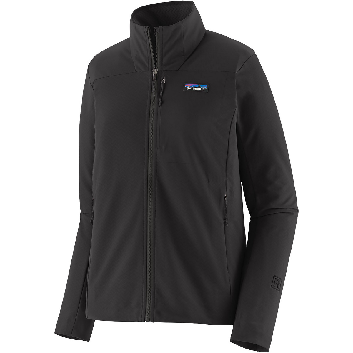 Patagonia Damen R1 CrossStrata Jacke (Größe S, schwarz)