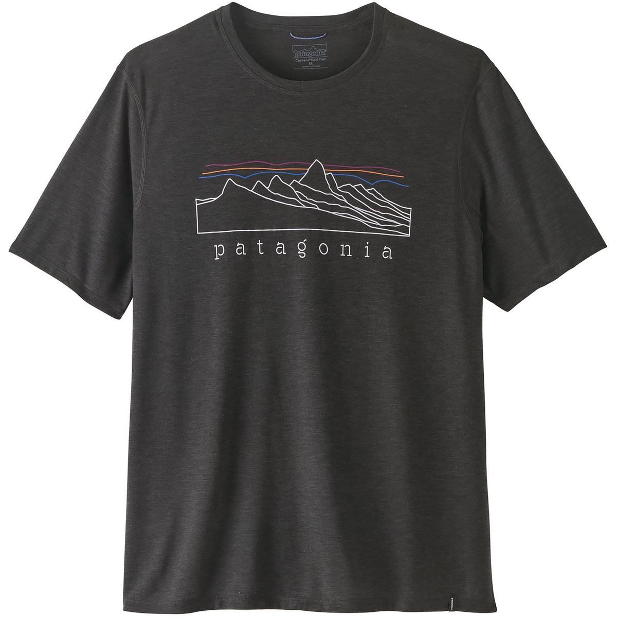 Image of Patagonia Uomo Maglietta Cap Cool Trail Stratapeaks