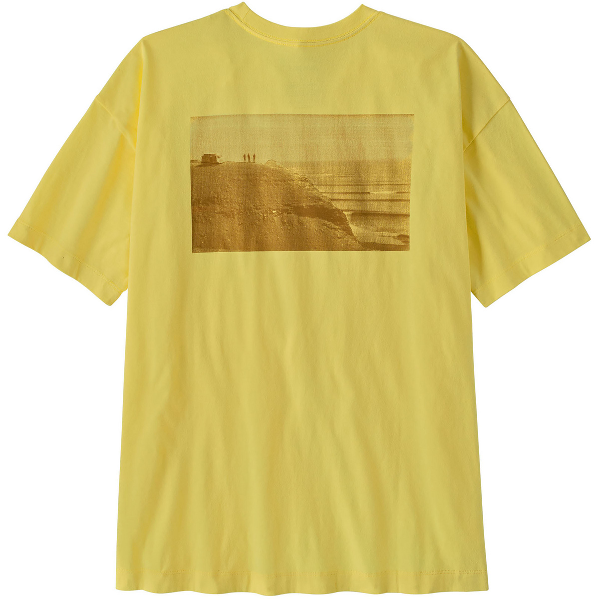 Patagonia Damen Water People Spotter Oversized T-Shirt (Größe M, gelb)