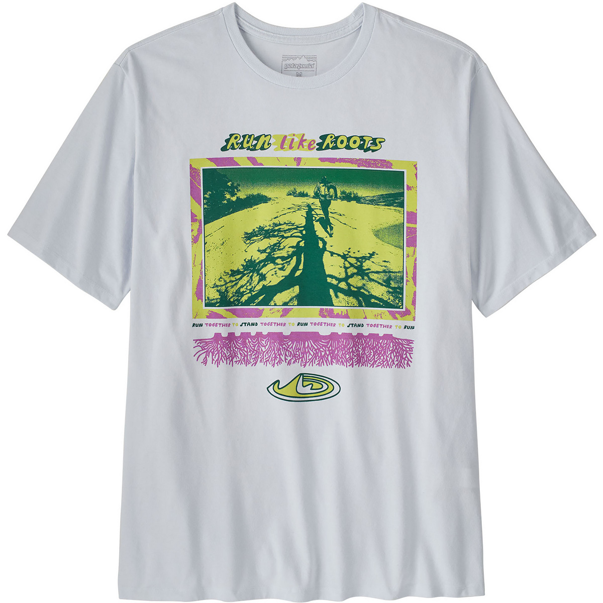 Image of Patagonia Uomo Maglietta Run Like Roots Responsibili