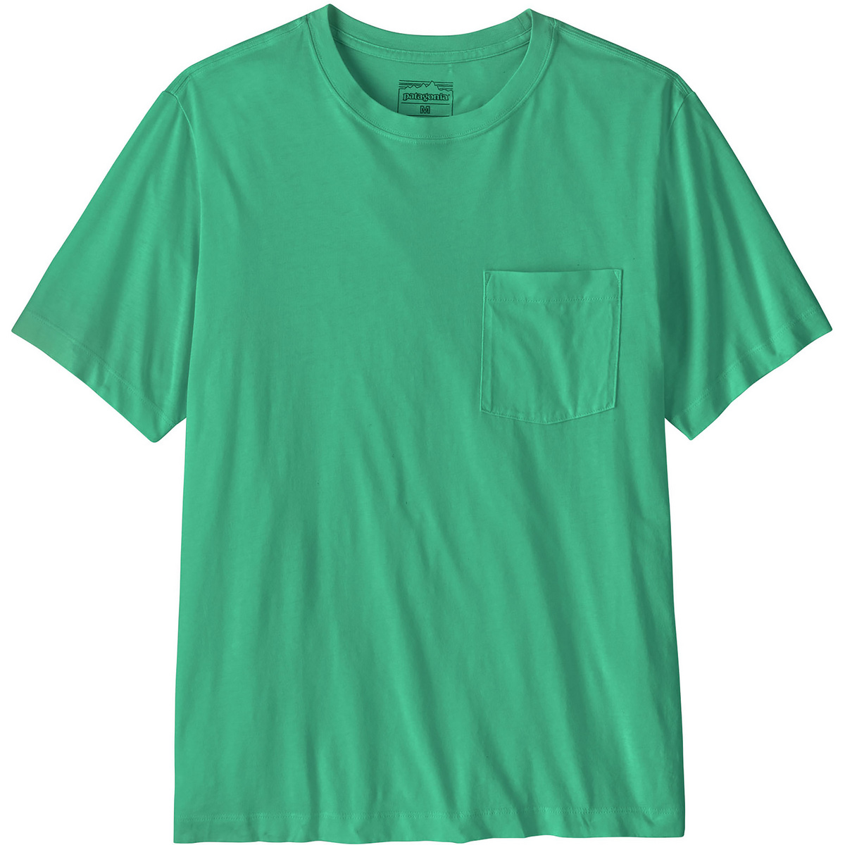 Patagonia Herren Daily Pocket T-Shirt (Größe S, gruen)