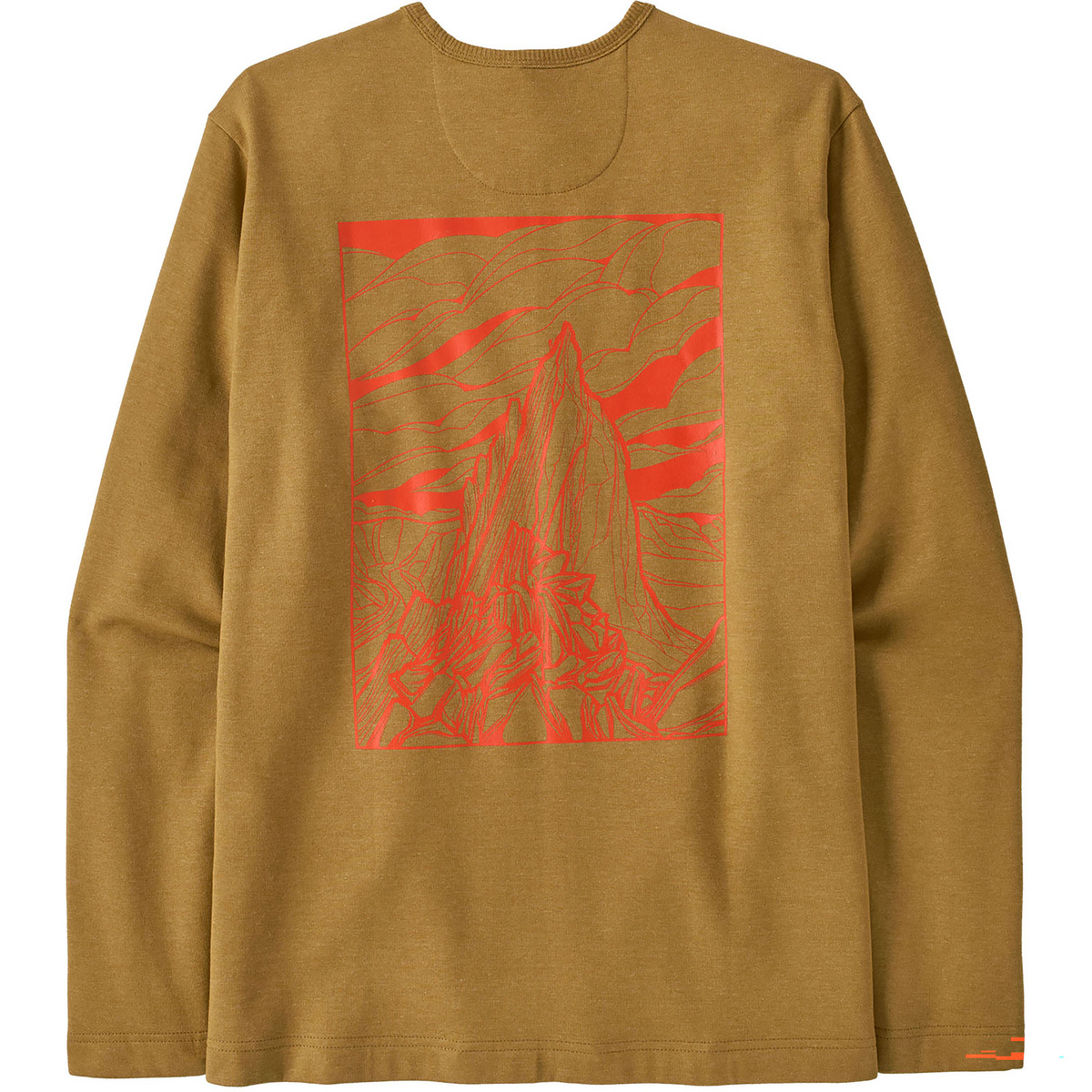 Patagonia Herren LW Cloud Crag Wildrise Longsleeve (Größe XL, braun)