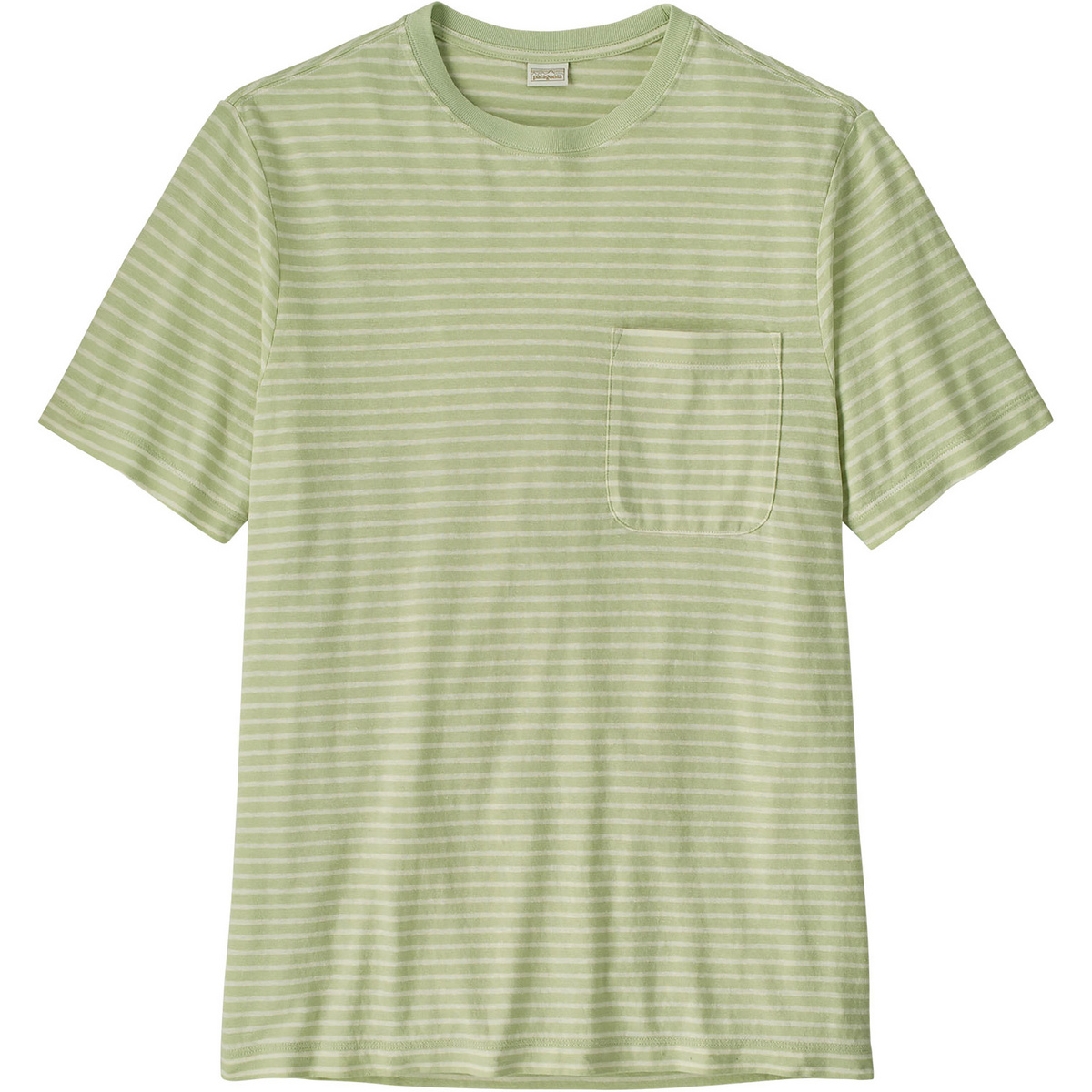 Patagonia Herren Trail Harbor Pocket T-Shirt (Größe S, gelb)