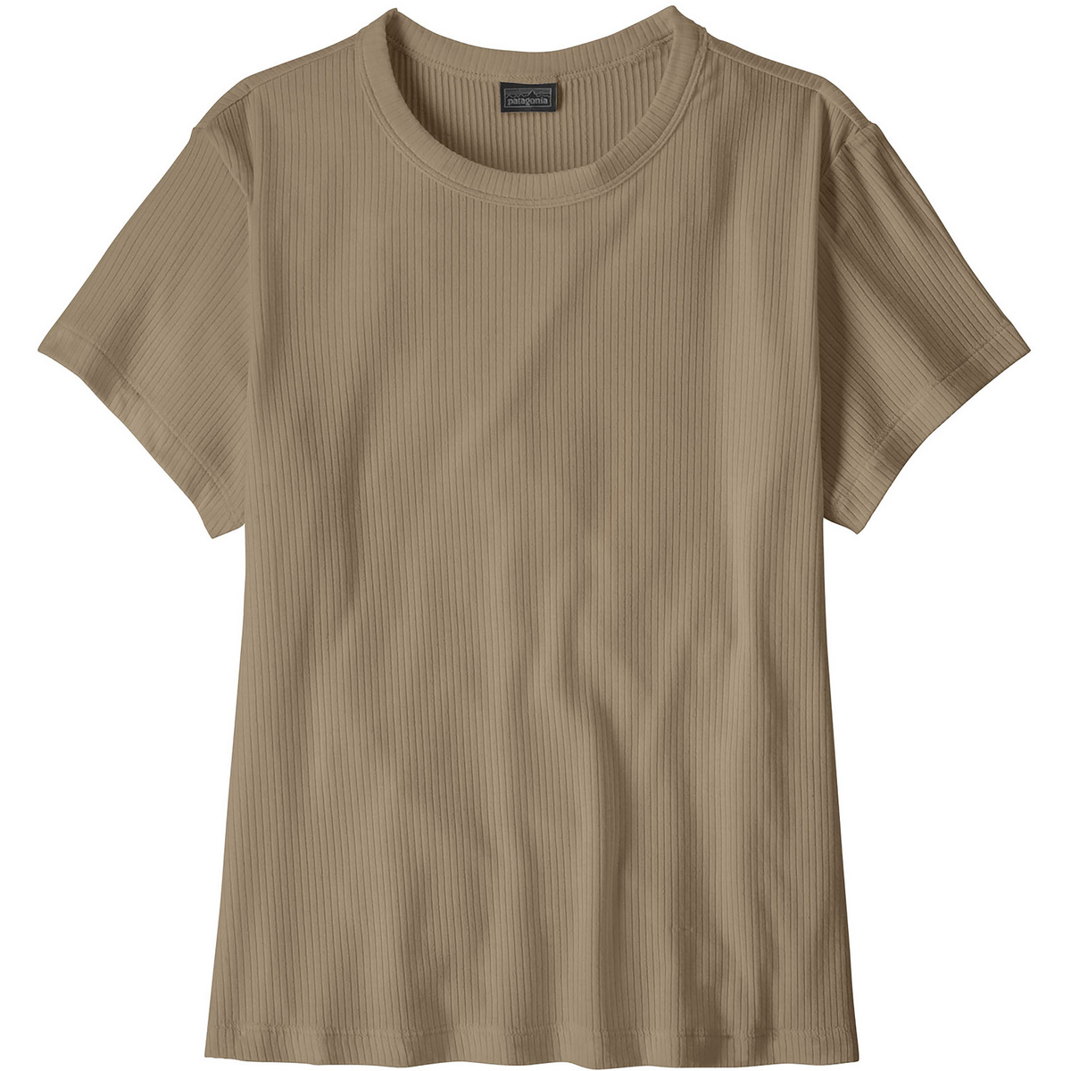Patagonia Damen Rib Knit T-Shirt (Größe XS, oliv)