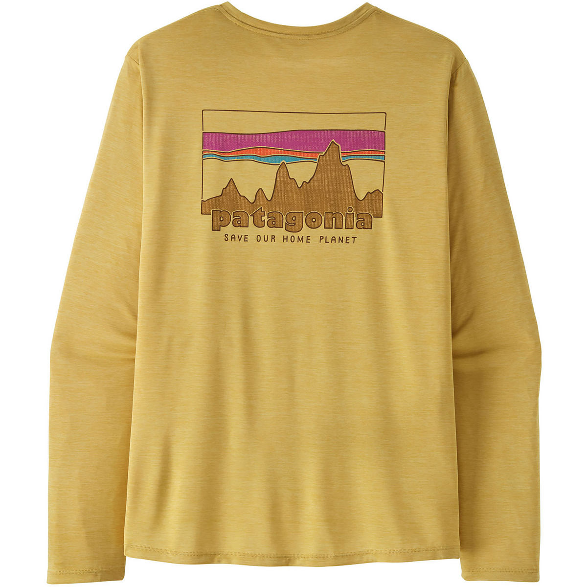 Image of Patagonia Uomo Maglia a manica lunga Cap Cool Daily 73 Skyline