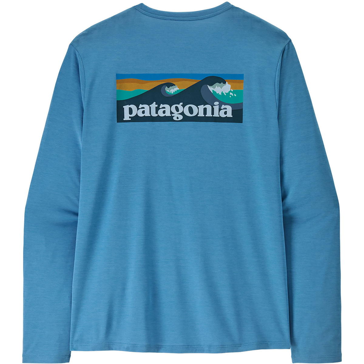 Image of Patagonia Uomo Maglia a manica lunga Cap Cool Daily Boardshort Logo