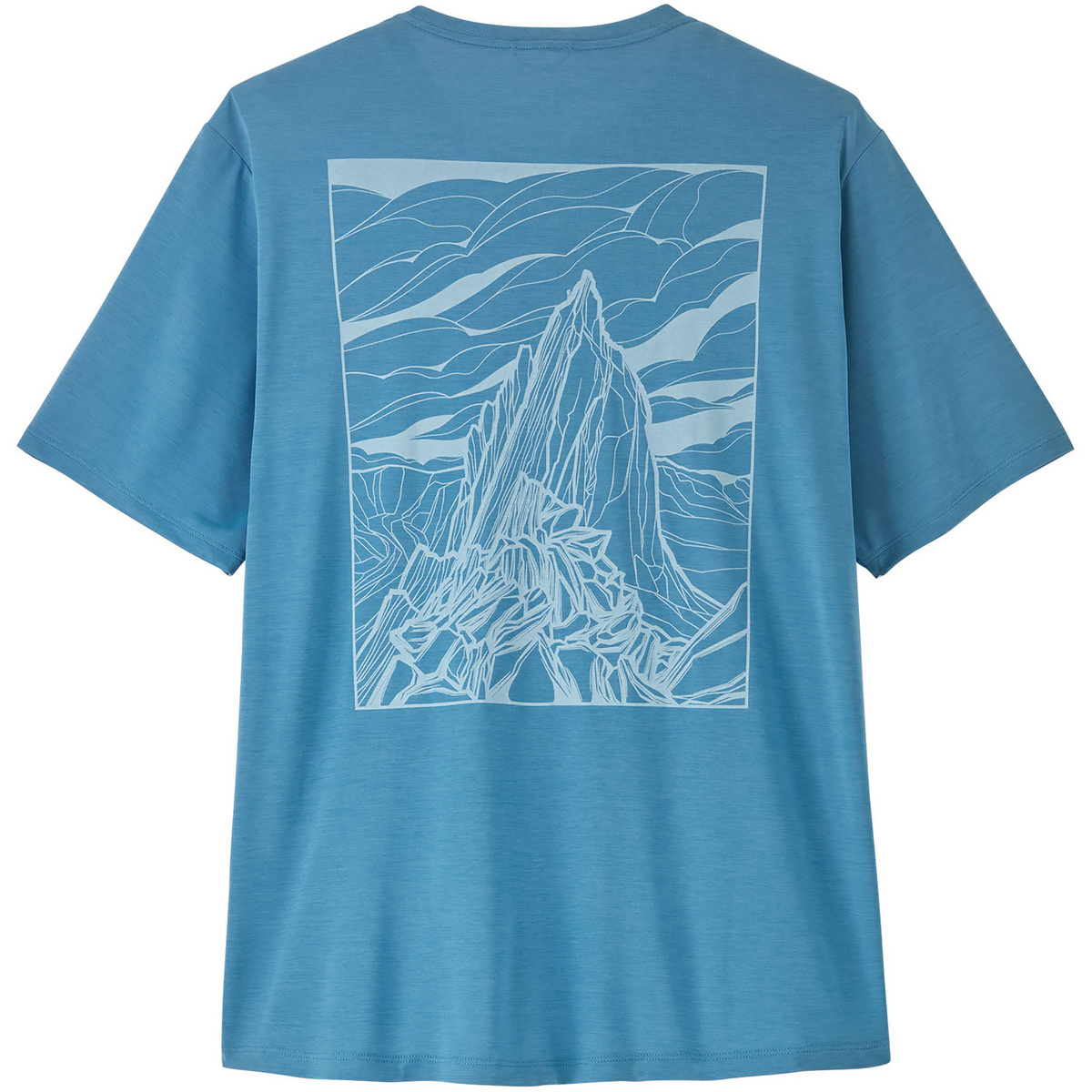 Image of Patagonia Uomo Maglietta Cap Cool Daily Cloud Crag