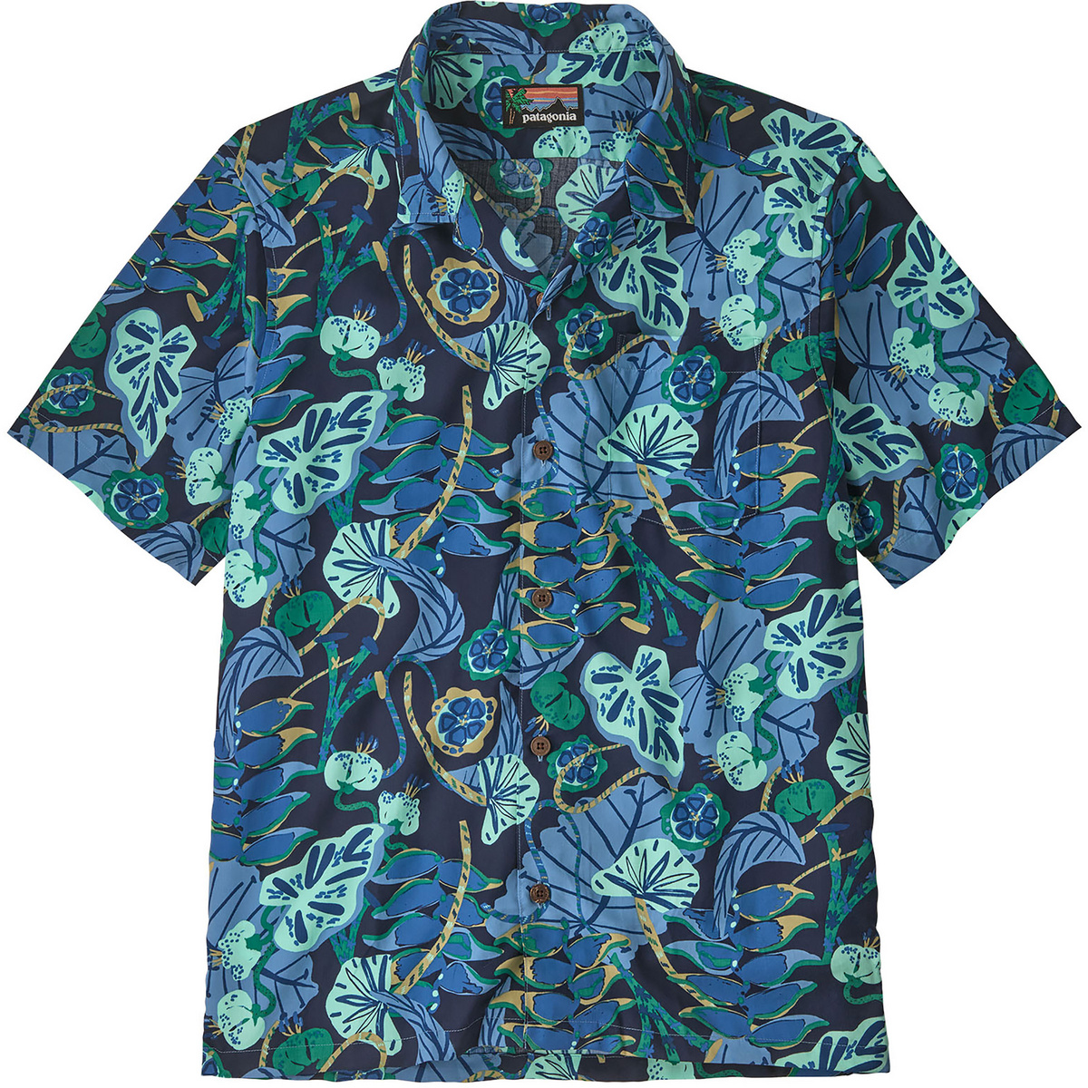 Patagonia Herren Tidal Threads Hemd (Größe S, blau)