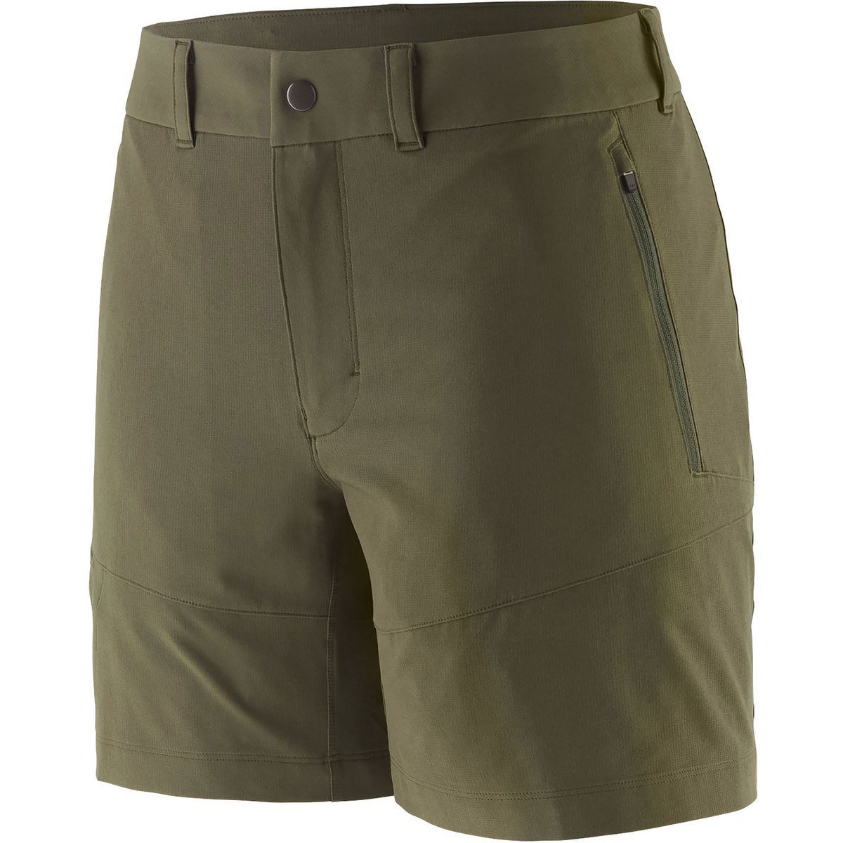 Patagonia Damen Terravia Trail Shorts (Größe M, oliv)