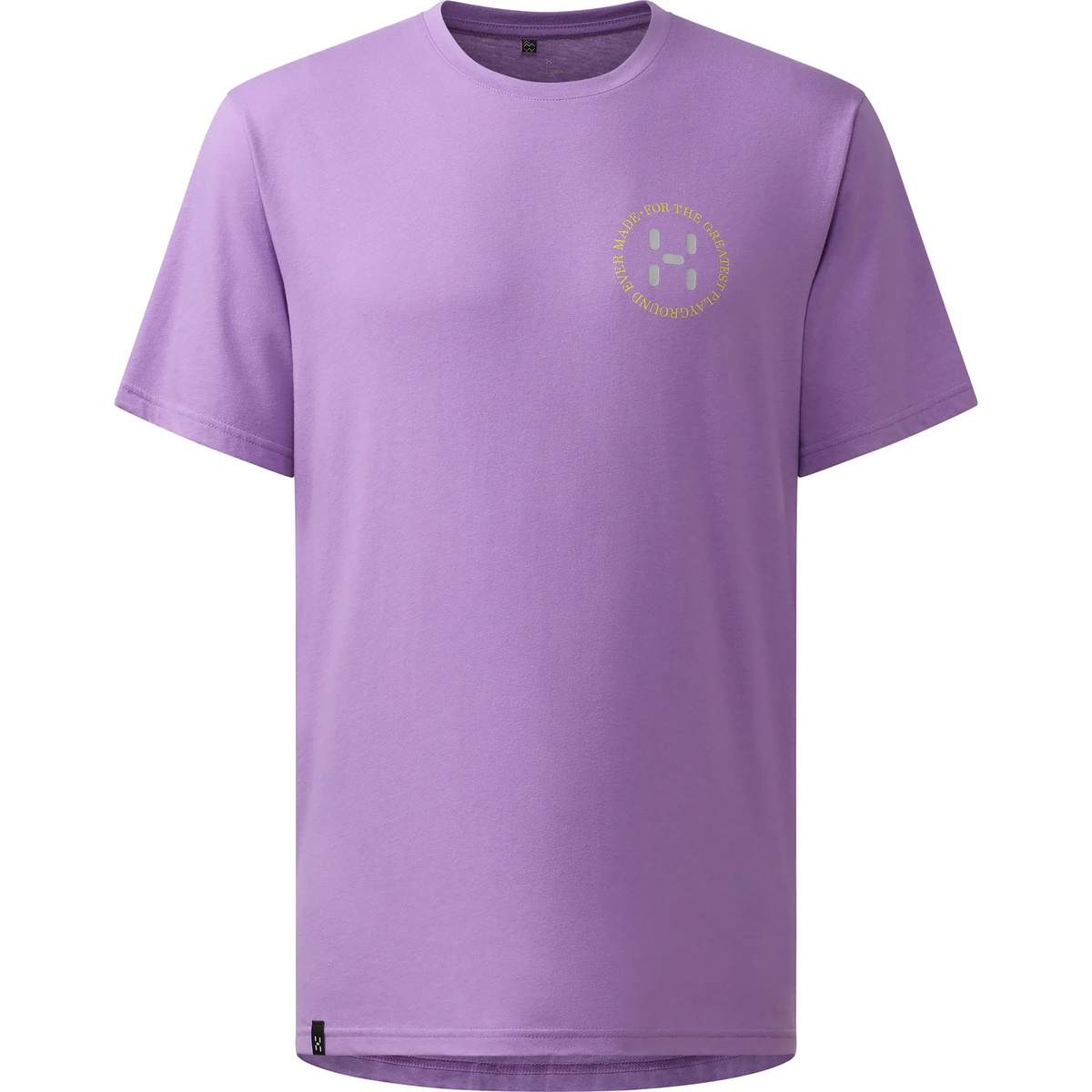 Haglöfs Herren Outsiders Graphic T-Shirt (Größe M, lila)