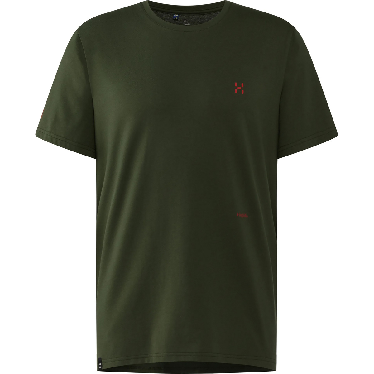 Haglöfs Herren Outsiders Graphic T-Shirt (Größe S, gruen)