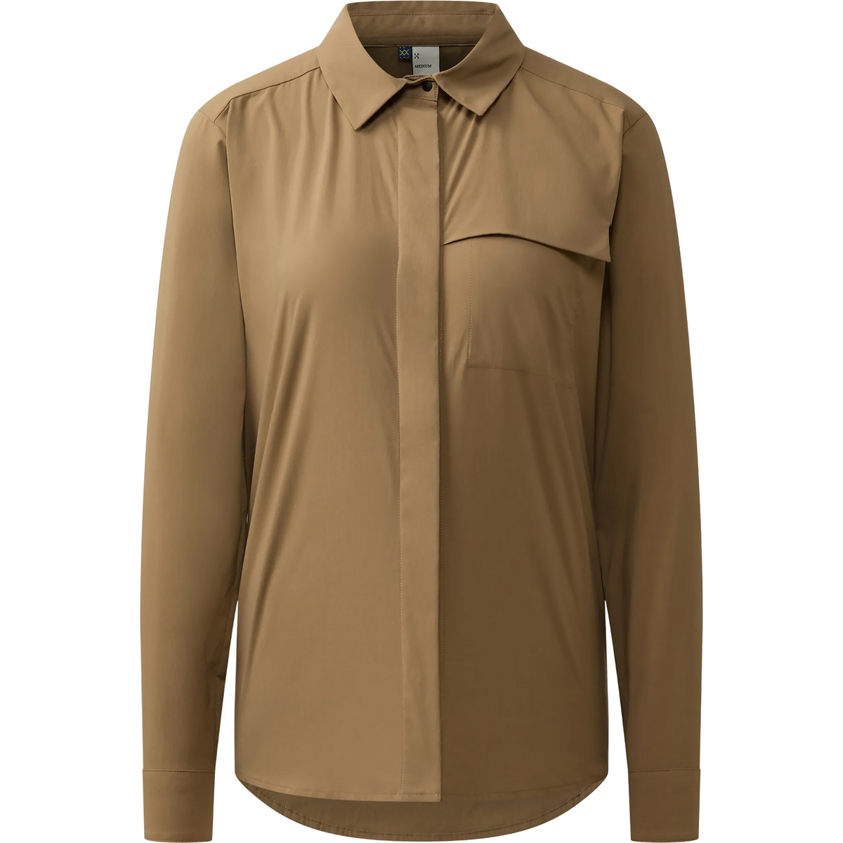Haglöfs Damen Salo II Bluse (Größe S, braun)