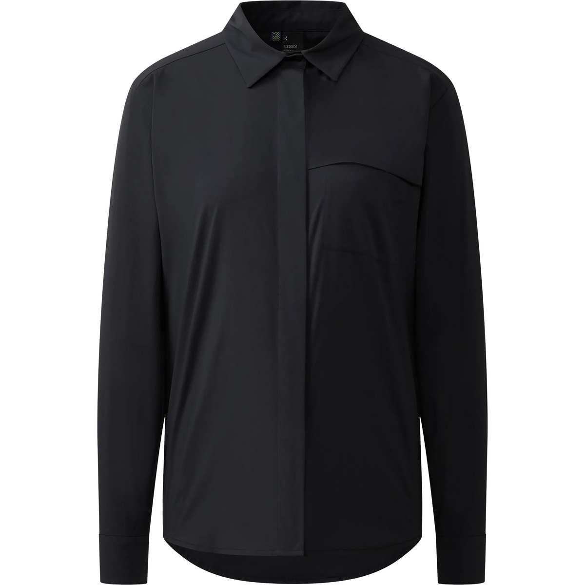 Haglöfs Damen Salo II Bluse (Größe S, schwarz)
