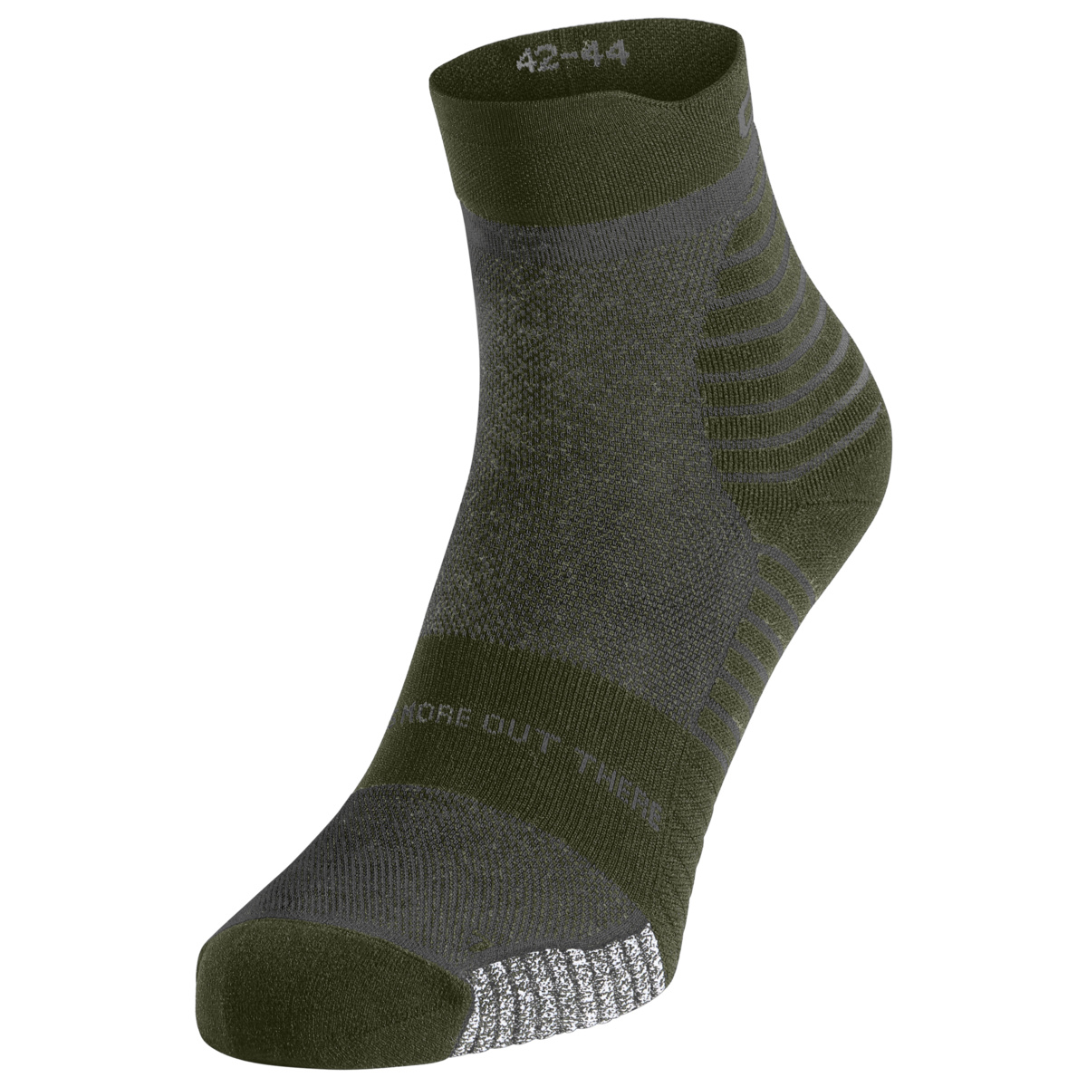 Odlo Performance Merino Trail Socken (Größe 39 , oliv)
