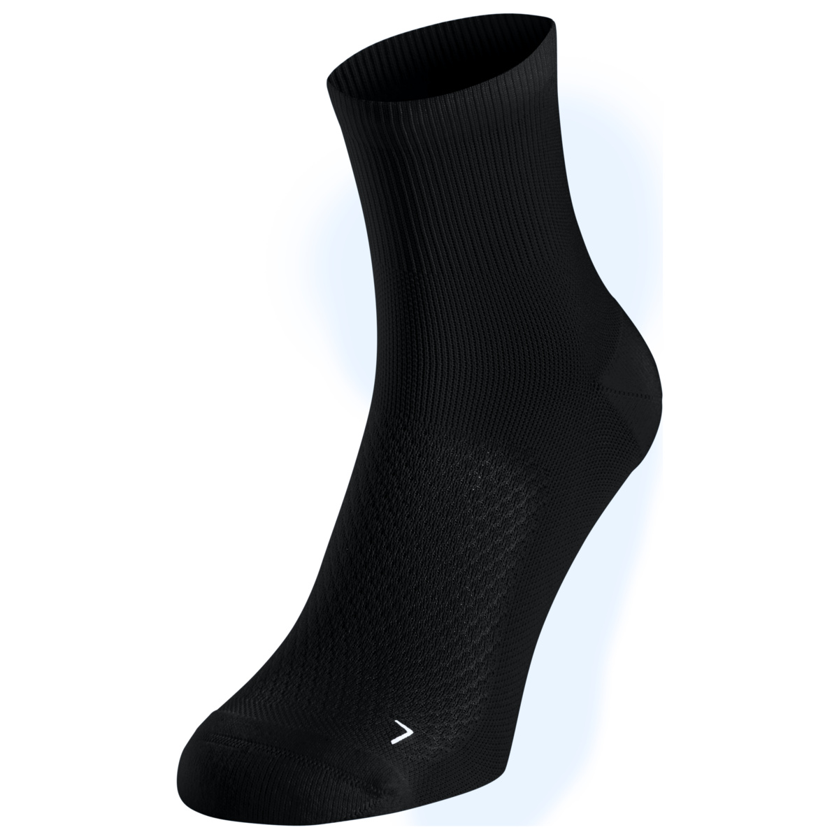 Odlo Essential Quarter Socken (Größe 45 , schwarz)