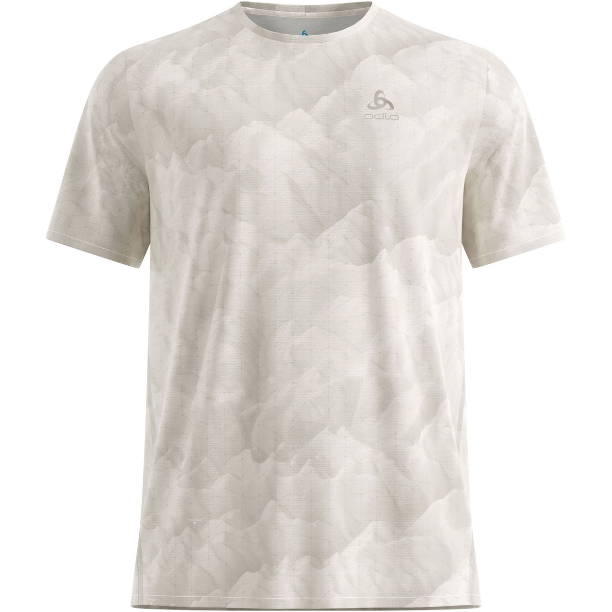 Image of Odlo Uomo Maglietta Zeroweight Chill-Tec Print