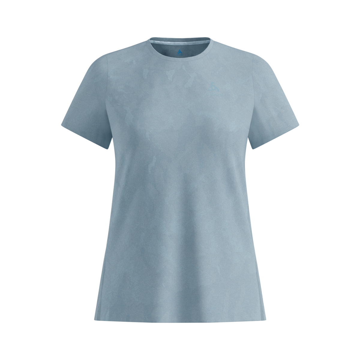 Odlo Damen Zeroweight Engineered Chill-Tec T-Shirt (Größe XL, blau)