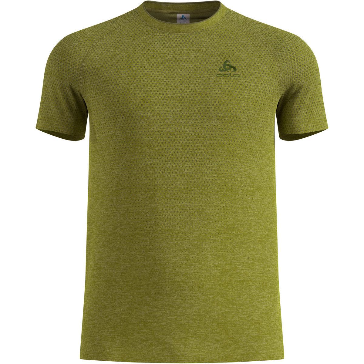 Odlo Herren Essential Seamless T-Shirt (Größe S, oliv)