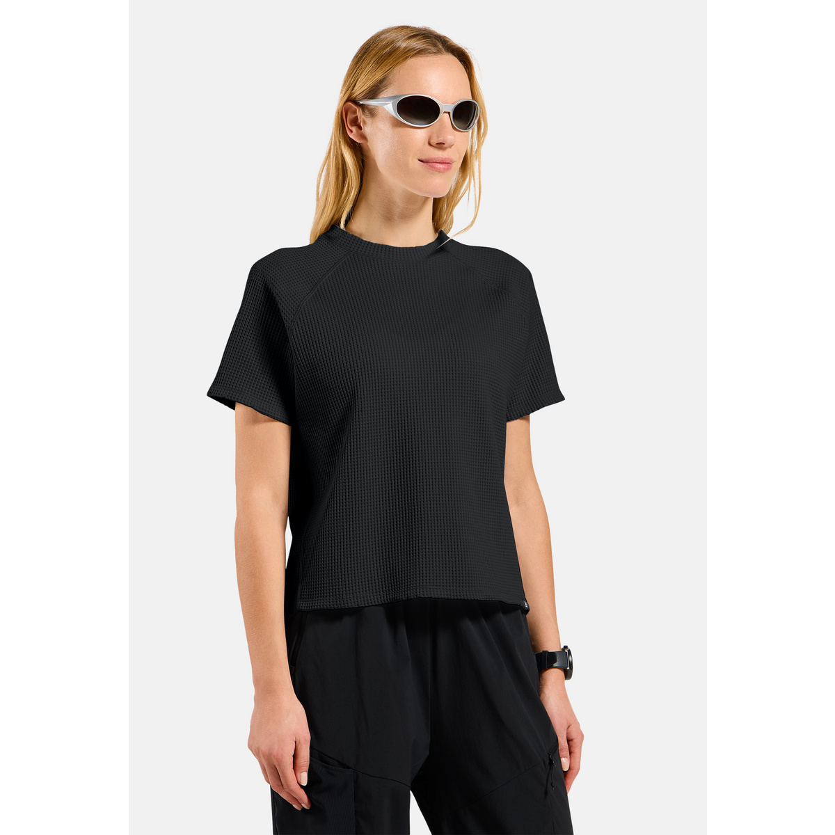 Odlo Damen Cubic T-Shirt (Größe M, schwarz)