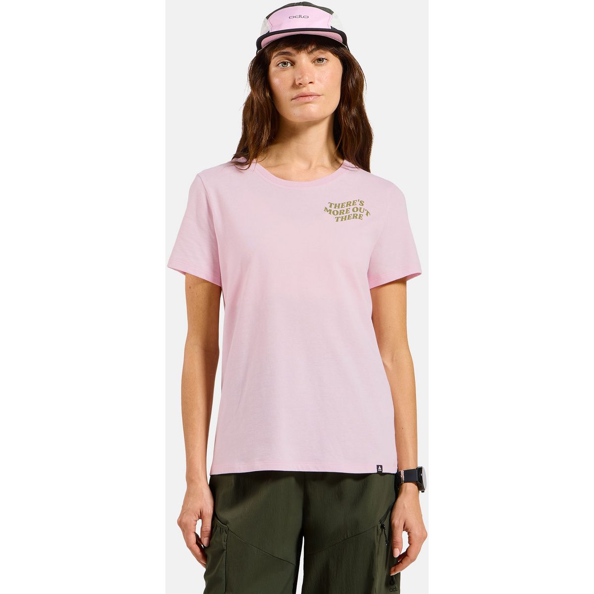 Odlo Damen There's More Out There T-Shirt (Größe XL, rosa)