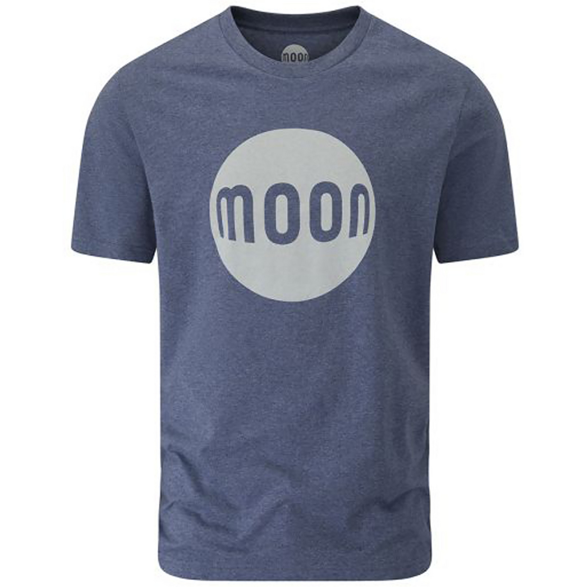 moon Herren Logo T-Shirt (Größe S, blau)