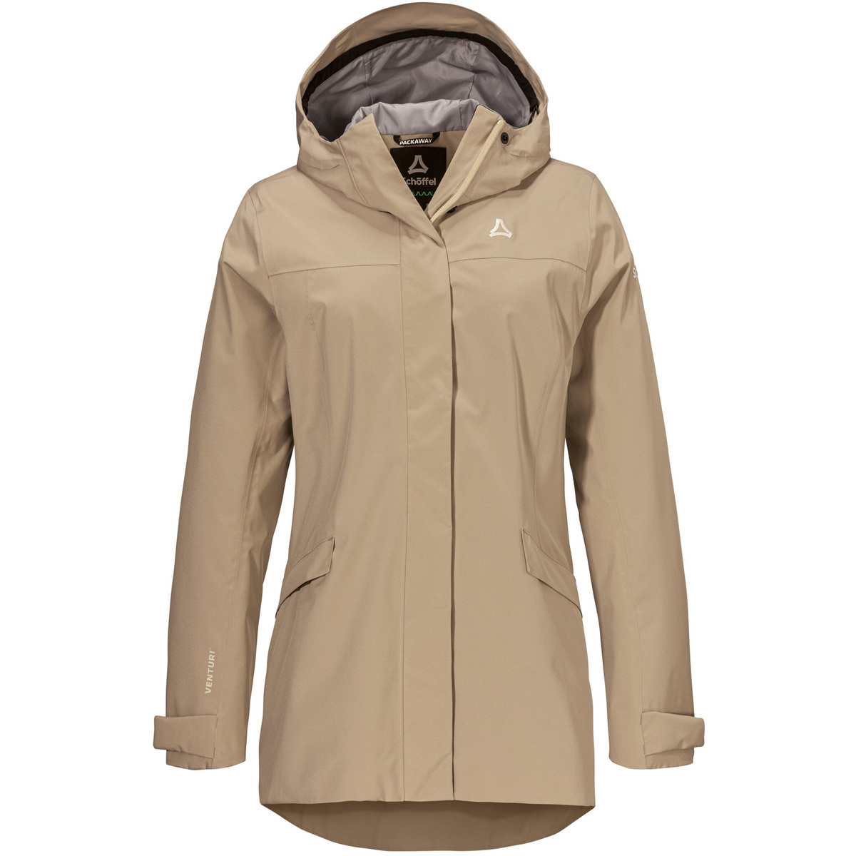 Schöffel Damen Style Smue Circ Jacke (Größe S, beige)
