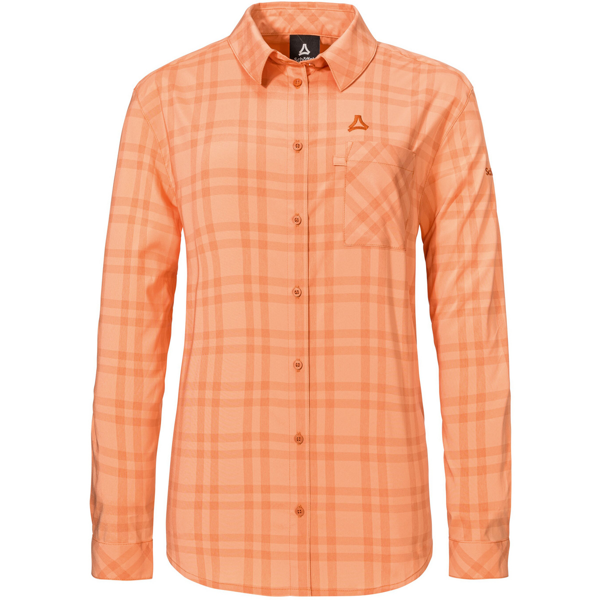 Schöffel Damen Style Fraris Bluse (Größe 3XL, orange)