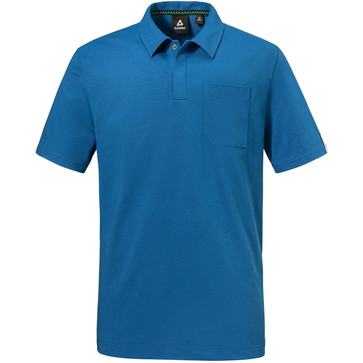 Schöffel Herren Style Serenio Polo T-Shirt (Größe M, blau)