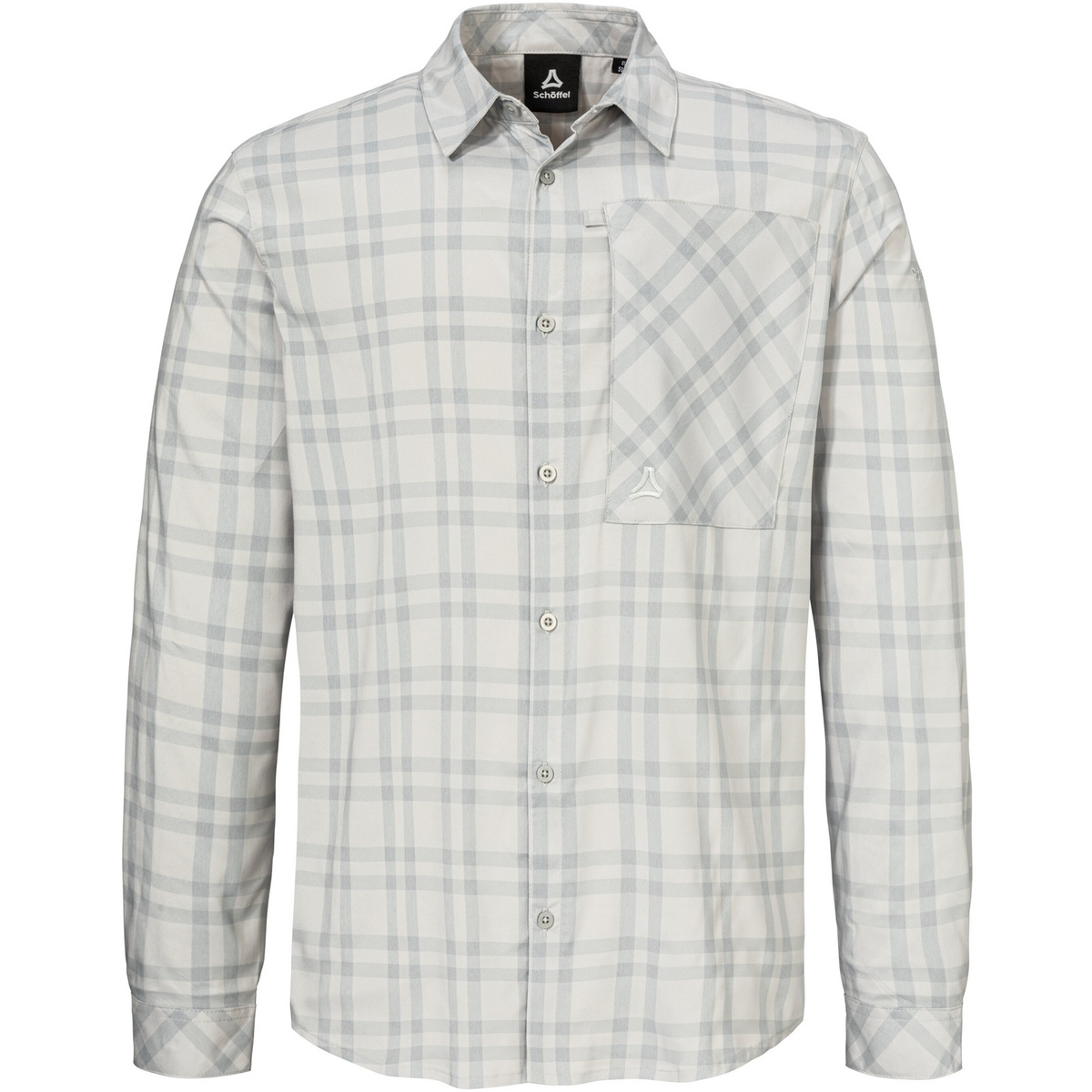Schöffel Herren Style Fraris Hemd (Größe XXL, grau)