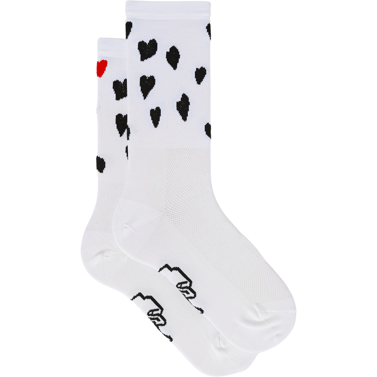 Image of Fingerscrossed Calzini Classic Trip Black Hearts