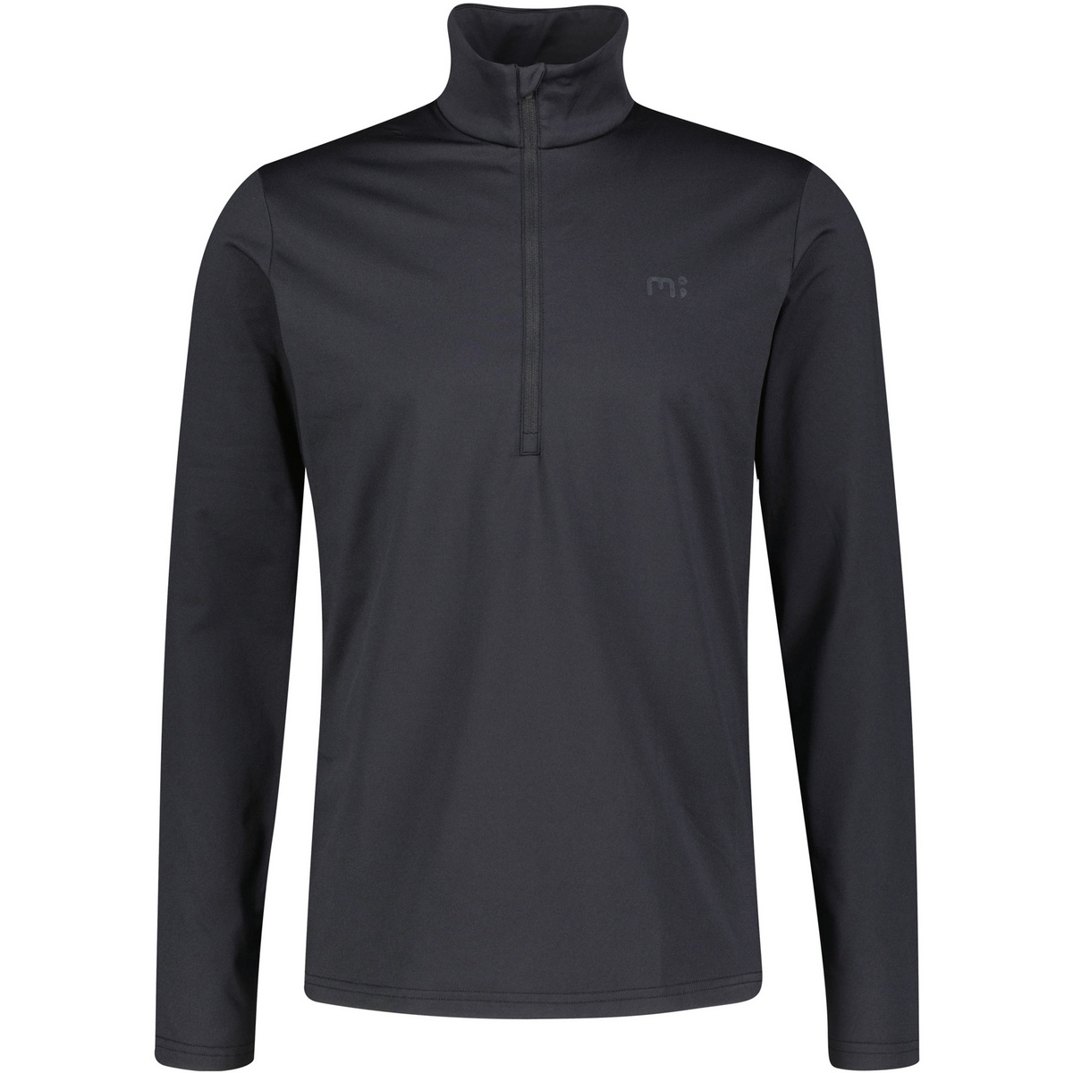 Bergzeit Basics Herren Meru Murupara Ski Longsleeve (Größe S, schwarz)