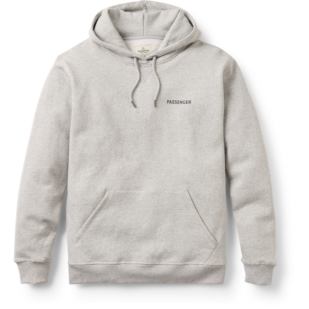 Passenger Herren Roamer Cotton Hoodie (Größe XXL, grau)