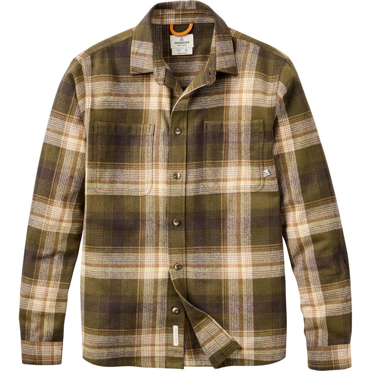 Image of Passenger Uomo Camicia Backcountry Check