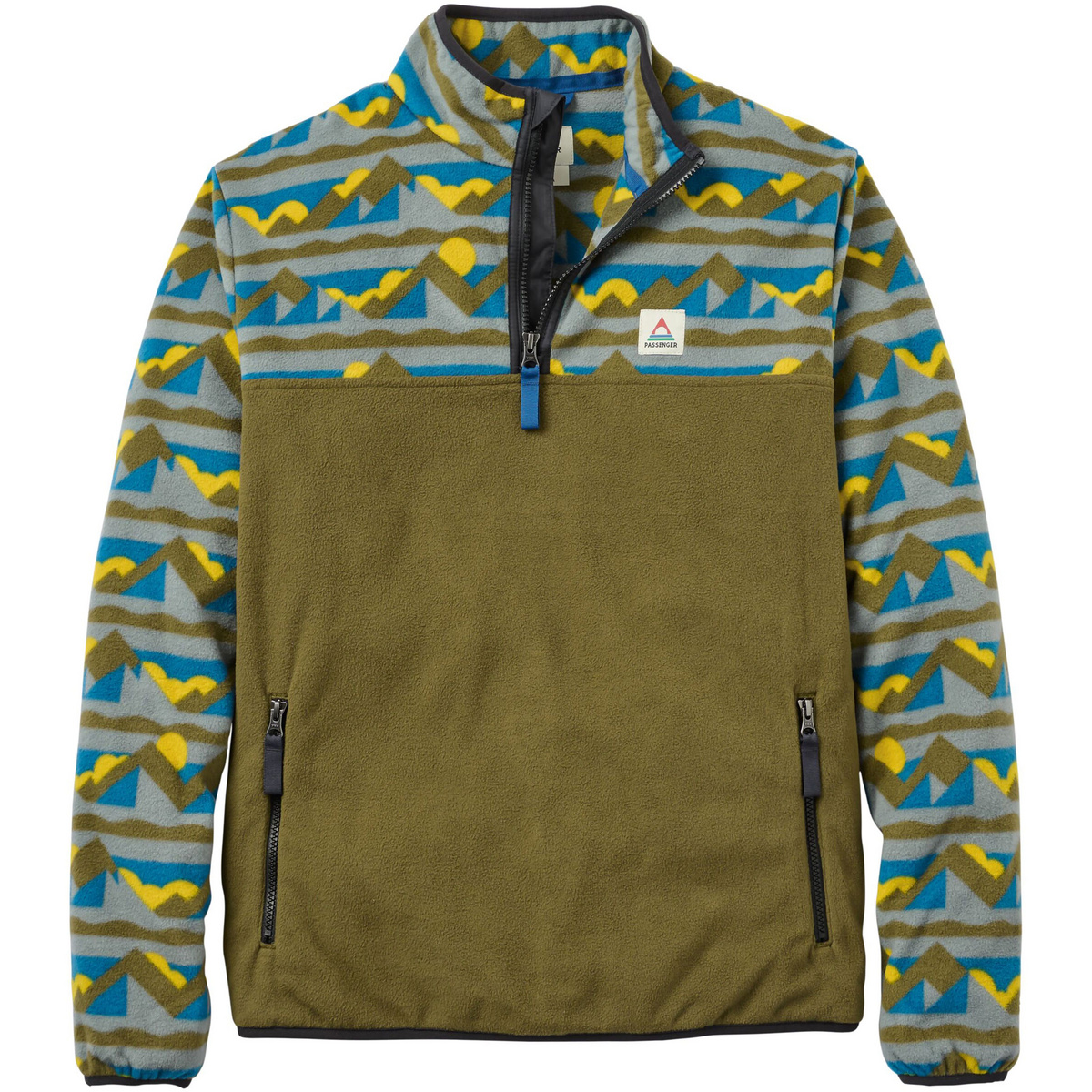 Image of Passenger Uomo Pullover Set Off Polar 1/4 Zip